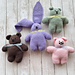 B244 MiraMar Baby Animals pattern
