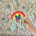 Rainy Rainbow - fidget friend pattern