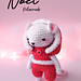 Noel the Christmas Mouse pattern 