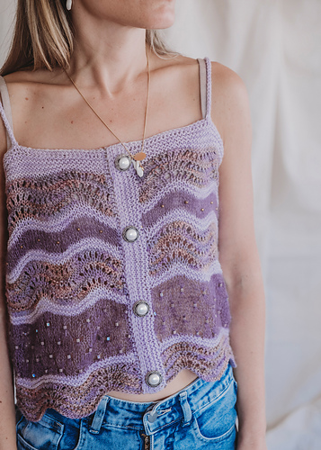 Elegant topp og sjal - Pope Vergara