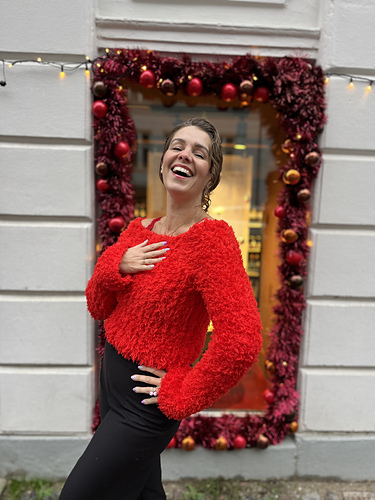 All I Want For Christmas Genser - Katja Dyrberg // Popknit
