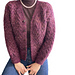 Let's Twist Again Cardigan V-Neck pattern 
