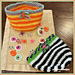 Halloween Candy Baskets pattern 