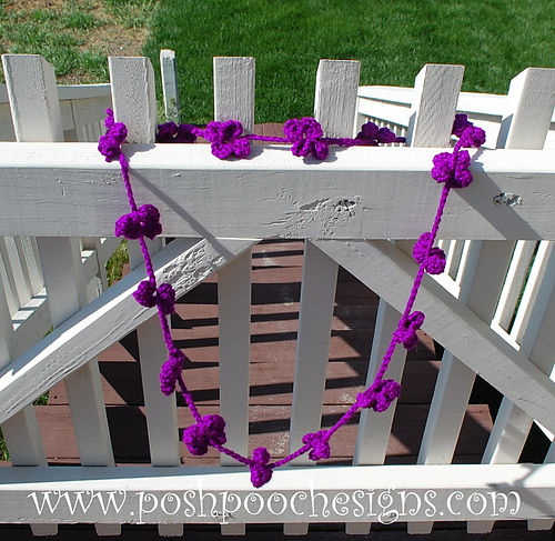 Lazy Daisy Chain necklace, scarf or cowl photo 7
