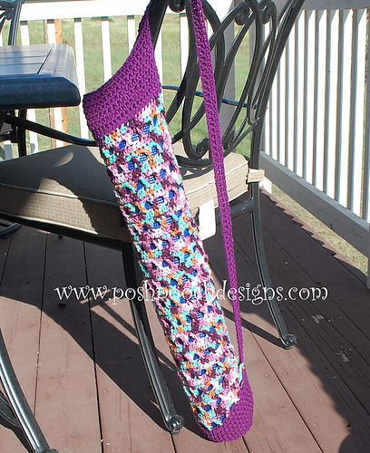 Cross Stitch Yoga Mat Bag photo 1