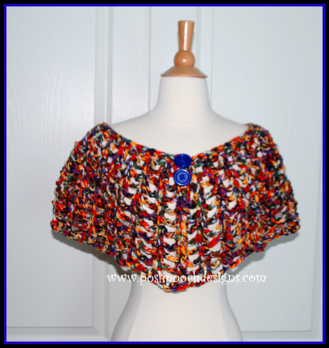 Whimsical Cape Shawl photo 5