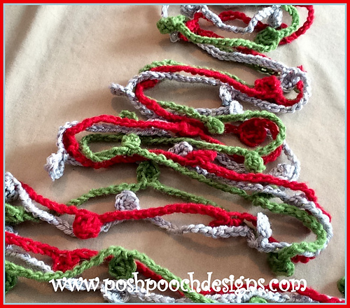 Bobble Christmas Tree Garland photo 1
