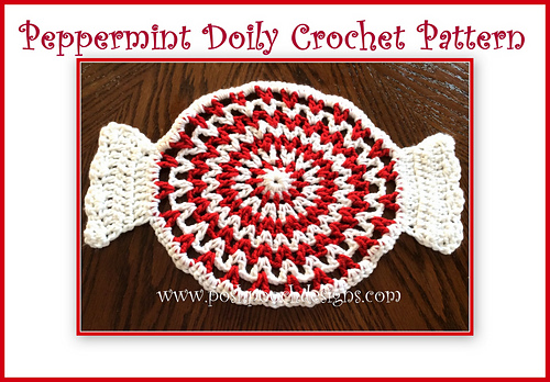 Peppermint Candy Doily photo 7