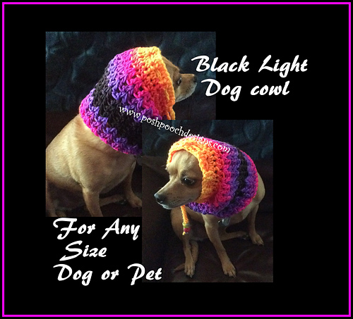 Black Light Dog Cowl - Snood photo 1