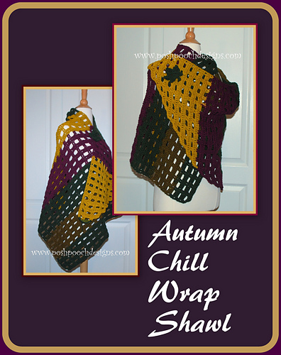 Autumn Chill Wrap Shawl photo 1