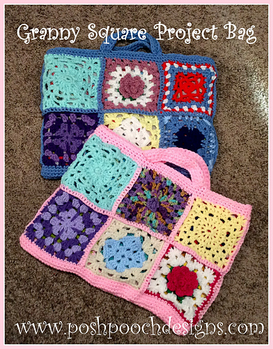 Big Granny Square Bag photo 1