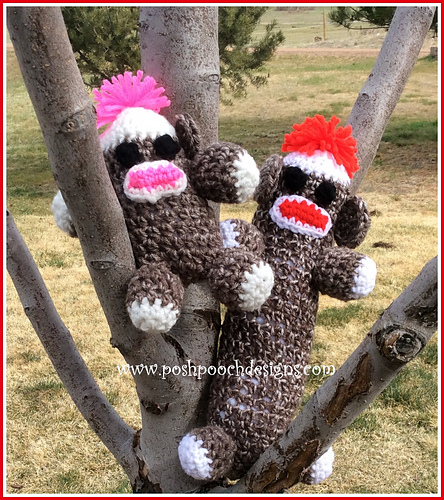 Sock Monkey Dog Woobie photo 1