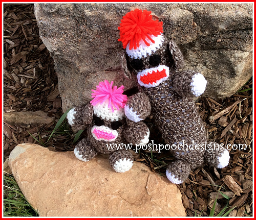 Sock Monkey Dog Woobie photo 2