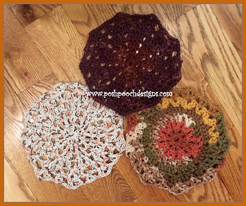 Fall Mandala Doily And Hot Pad photo 2
