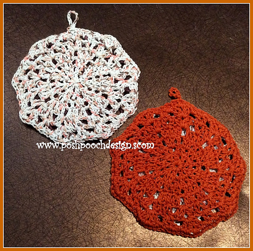Fall Mandala Doily And Hot Pad photo 3