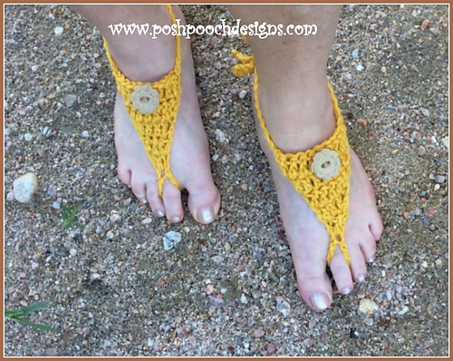 Barefoot Sandaler - Sara Sach