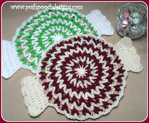 Peppermint Candy Doily photo 2