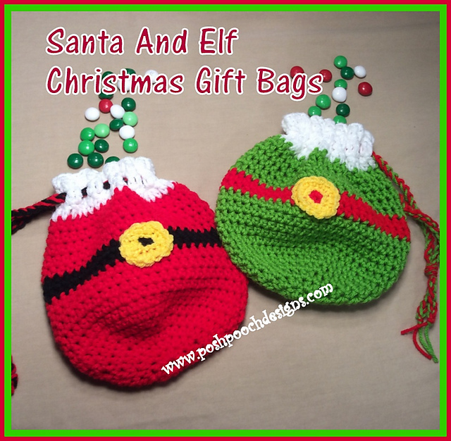 crochet santa sack pattern