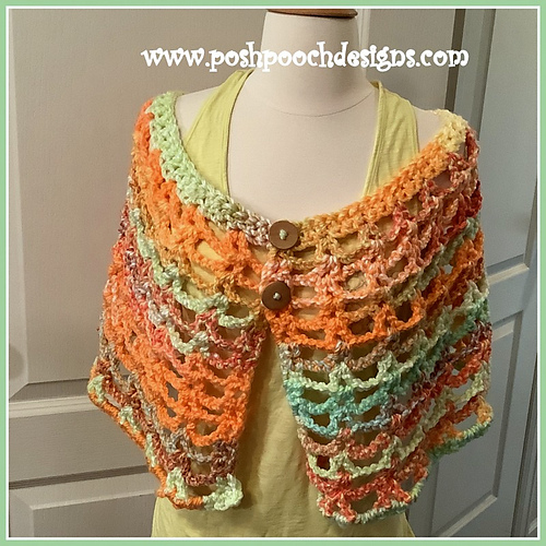 Whimsical Cape Shawl photo 1