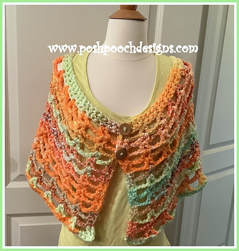 Whimsical Cape Shawl photo 2