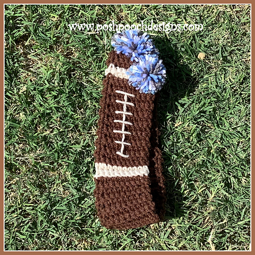 Ravelry Football Headband pattern by Sara Sach