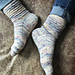 Ripple Socks pattern 