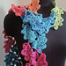 Flower scarf pattern 