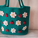 Daisies and ladybugs bag pattern 
