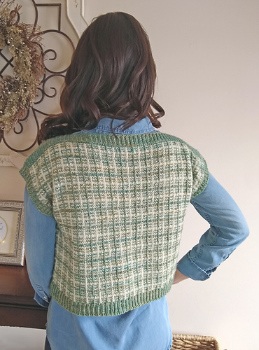 Peerie Plaid Vest photo 2