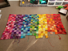 I swear it is getting bigger. You can't really tell from this pic but I swear I'm working on it! XD