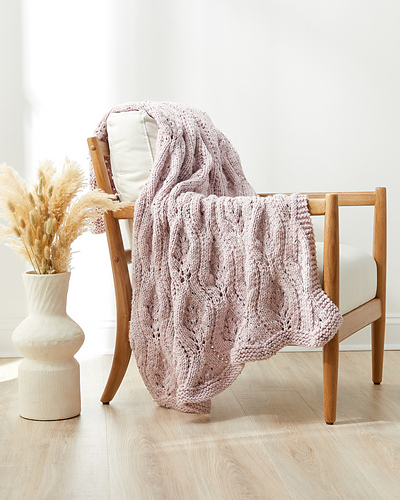 Ravelry: Large Lace Throw pattern by Premier Yarns Design Team