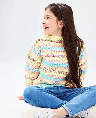 Sunshine Petals Pullover photo 2