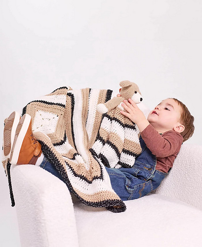 Puppy Lovey and Blanket Set photo 3