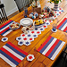 Stars and Stripes Tablescape pattern 