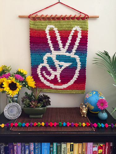 Peaceful Hands Wall Hanging photo 1