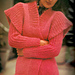 Sweater with Detachable Sleeves pattern 