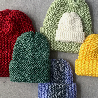 Ravelry Super Simple Garter Stitch Hat Pattern By Project