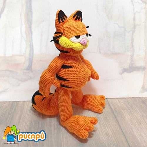 Garfield - Pucapu Amigurumis