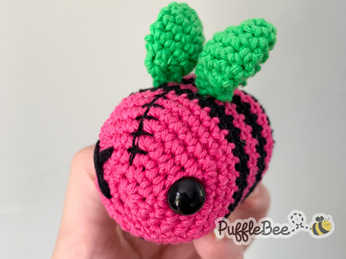 Zombee Amigurumi Zombie Bee - Puffle Bee