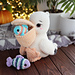 Pelikan plush bird pattern 