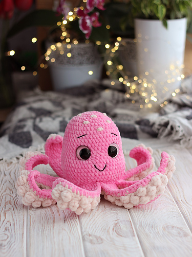 Ravelry: Octopus toy pattern by Ekaterina Sidorova