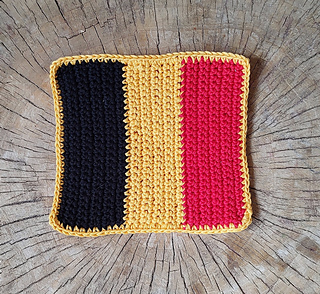 Ravelry: Flag of Belgium pattern by Maria Jęczmyk