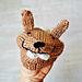 Rabbit hand puppet pattern 