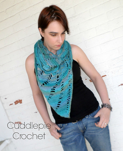 Shredded Waves Infinity Scarf photo 1