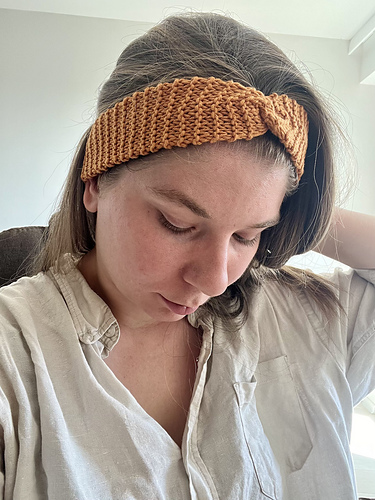 Første pannebånd - PURL Knitting Patterns