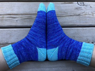 Ravelry: My Go-To Simple Toe Up Sock Guide pattern by Allison Stuefer