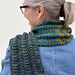 Rolling Waves Scarf pattern 