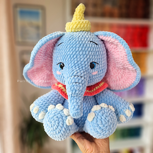 Crochet Dumbo Elephant