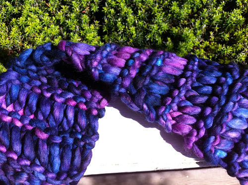 Malabrigo Rasta One Skein Scarf - QuiltGuppy