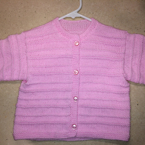 Stripes & Pom-Poms Toddler Sweater & Hat photo 2